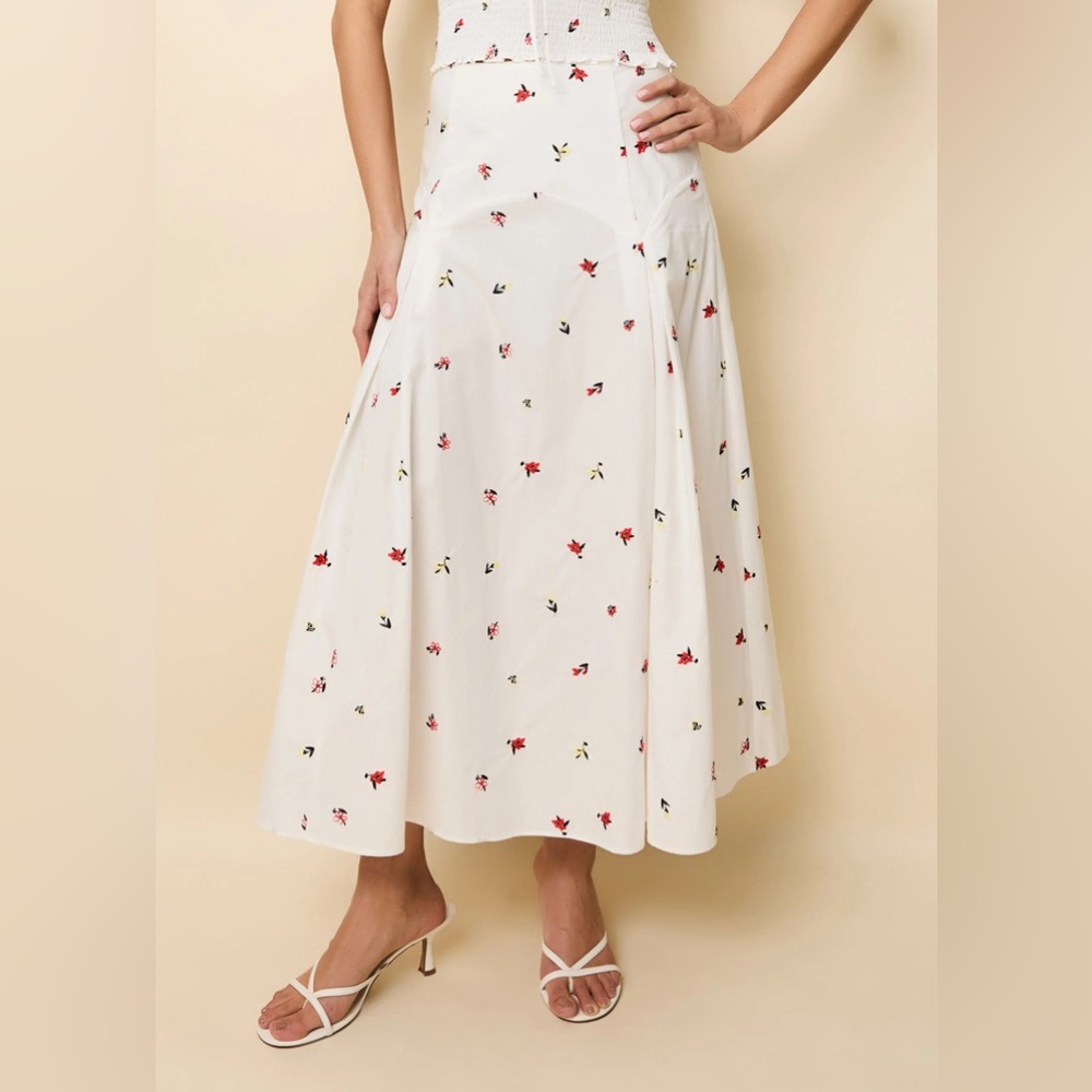 Embroidered Skirt